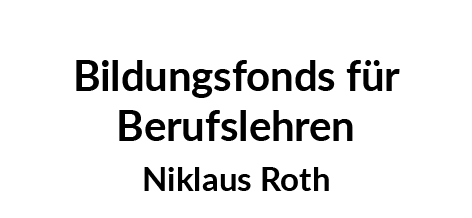 Bildungsfonds für Berufslehren Niklaus Roth logo